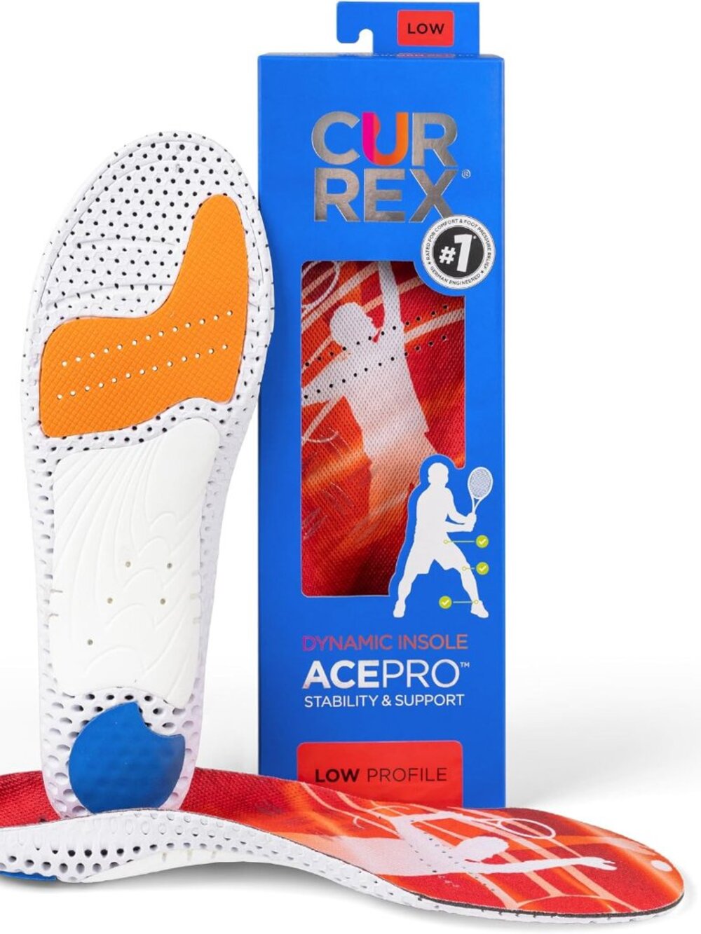 CURREX AcePro, Arch Support Performance & Agility,Inserts for Men & Women